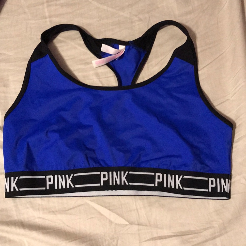 Pink Sports Bra